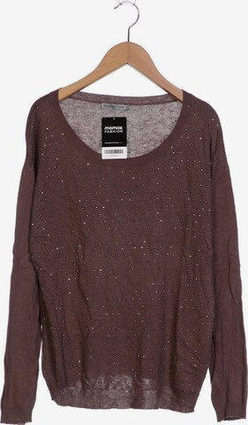 SOAKED IN LUXURY Sweater & Cardigan in S in Brown: front