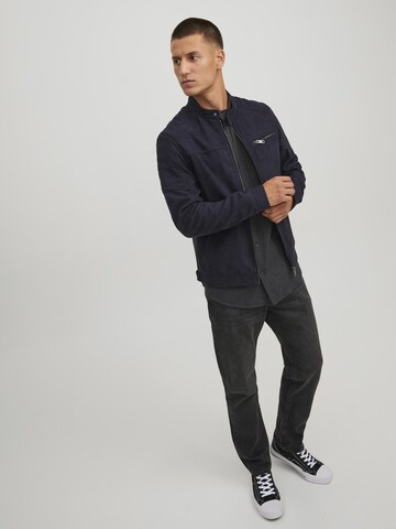 Coupe regular Veste mi-saison 'JCOROCKY JACKET' JACK & JONES en noir
