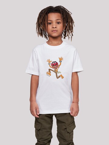 T-Shirt 'Disney Muppets' F4NT4STIC en blanc : devant