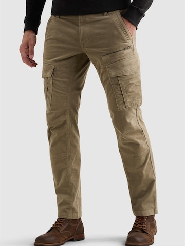 Regular Pantalon 'Nordrop relaxed fit cargo pants' PME Legend en vert : devant
