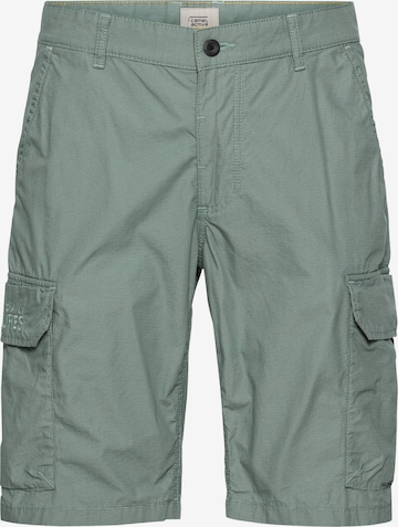 CAMEL ACTIVE Regular Regular Fit Cargo Shorts mit Minimal Print in Blau: predná strana