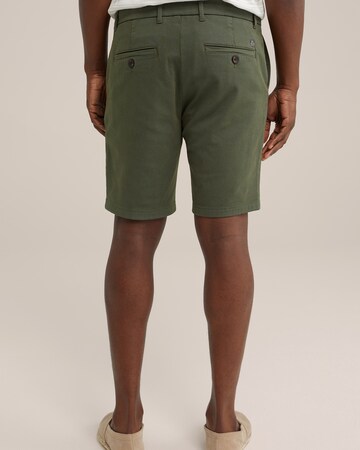 Coupe slim Pantalon chino WE Fashion en vert