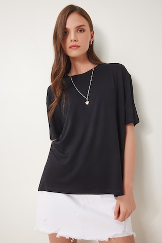 T-shirt Happiness İstanbul en noir : devant