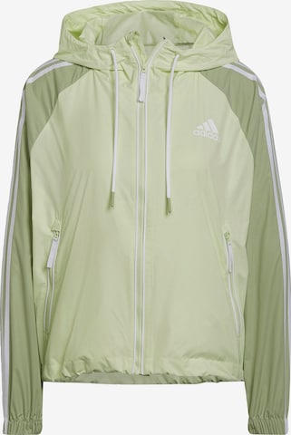 Veste outdoor ADIDAS SPORTSWEAR en vert : devant