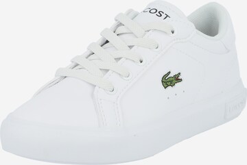 LACOSTE Tenisky – bílá: přední strana