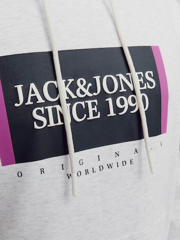 JACK & JONES Sweatshirt 'Lafayette' in Weiß