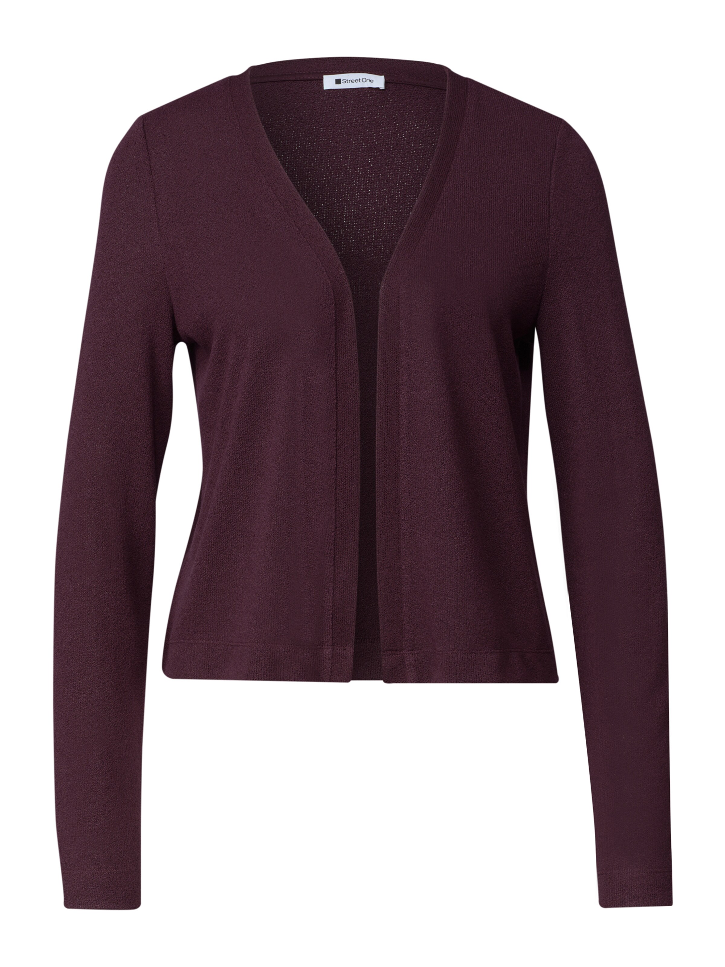 STREET ONE Knit Cardigan 'Nette' in Red: front