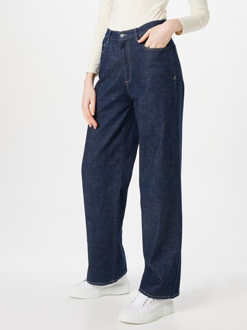 Wide leg Jeans 'Enija Hemp' di ARMEDANGELS in blu: frontale