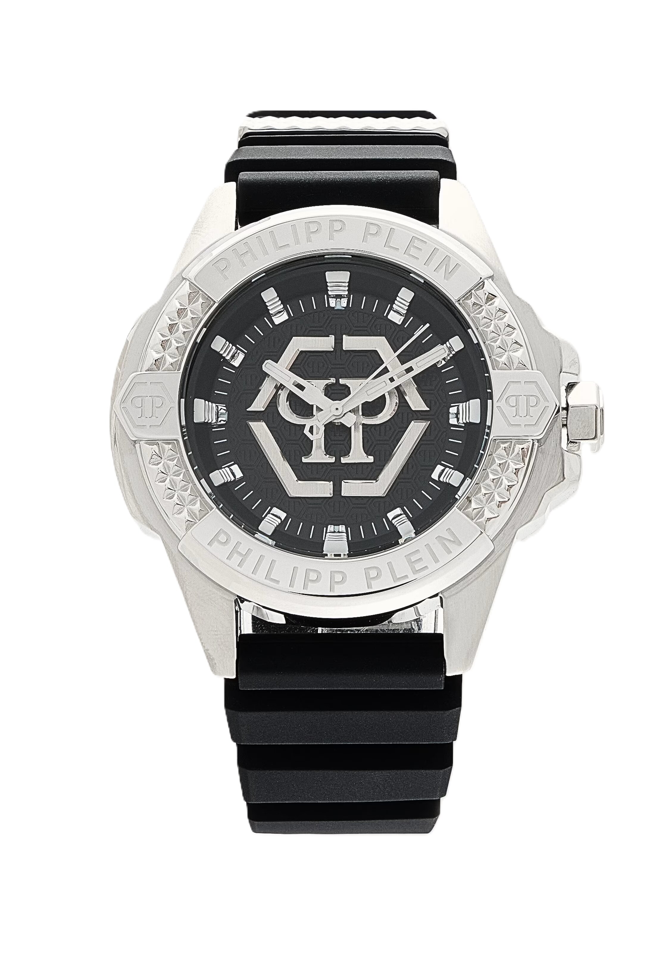 Philipp Plein Analoogkell, värv must: eest vaates