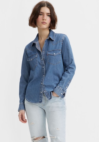 LEVI'S ® Blouse in Blue: front