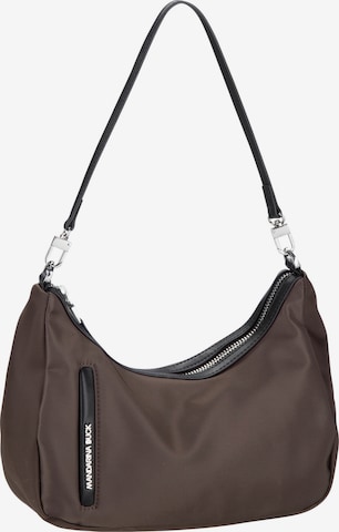 MANDARINA DUCK Schultertasche 'Hunter VCT25' in Braun: predná strana