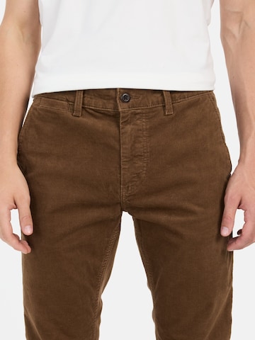 CAMEL ACTIVE Slimfit Slim Fit Cord Chino in Braun