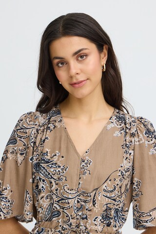 Robe Fransa en beige