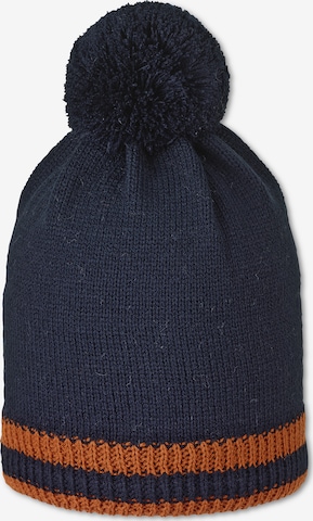 STERNTALER Beanie 'Rand' in Blue: front