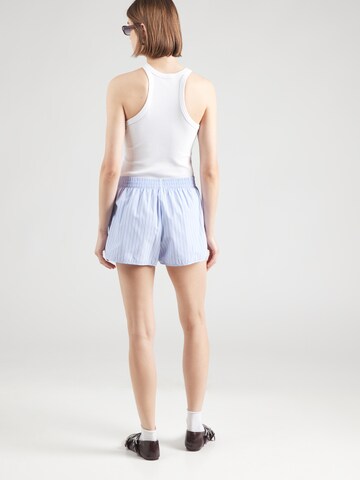 TOPSHOP Обычный Штаны в Синий