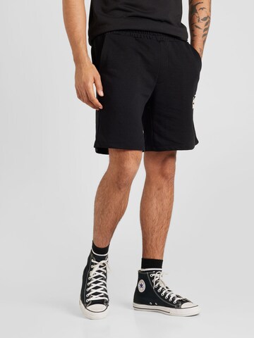 JACK & JONES Regular Shorts in Schwarz: predná strana