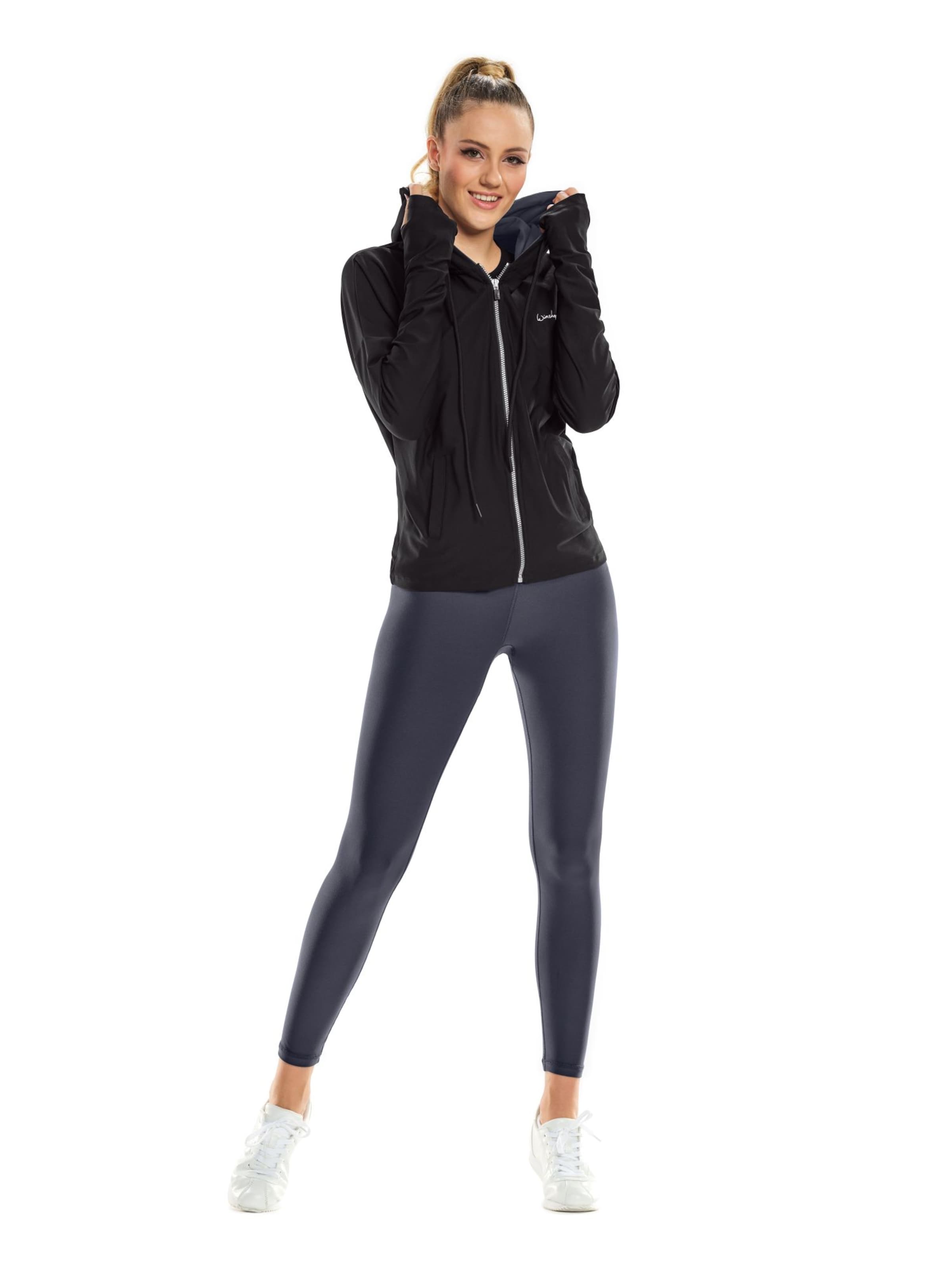 Winshape Αθλητικό μπουφάν 'J008C' σε μαύρο