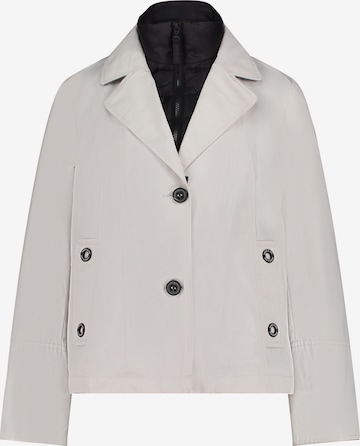 Amber & June Between-Season Jacket in Beige: front