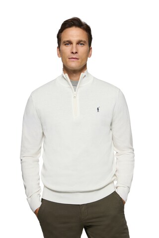 Polo Club Pullover in Weiß