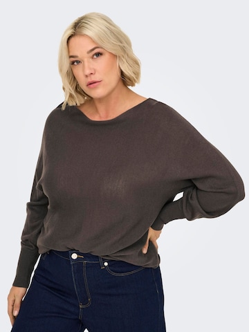 Pull-over 'CARAIDA' ONLY Carmakoma en marron