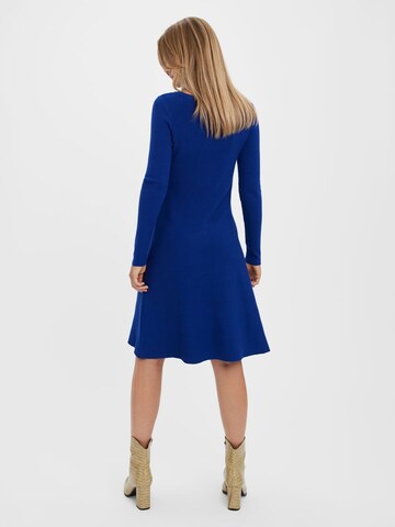 Robes en maille VERO MODA en bleu