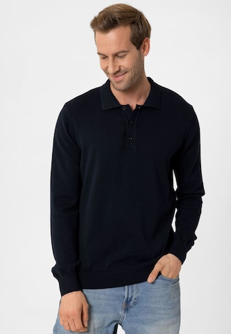 Moxx Paris Polo Pullover in Blau