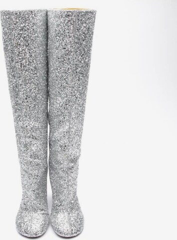 Victoria Beckham Dress Boots in 37 in Silver