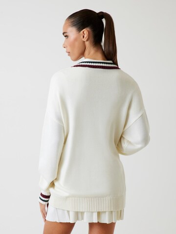 GUESS Knit Cardigan in Beige