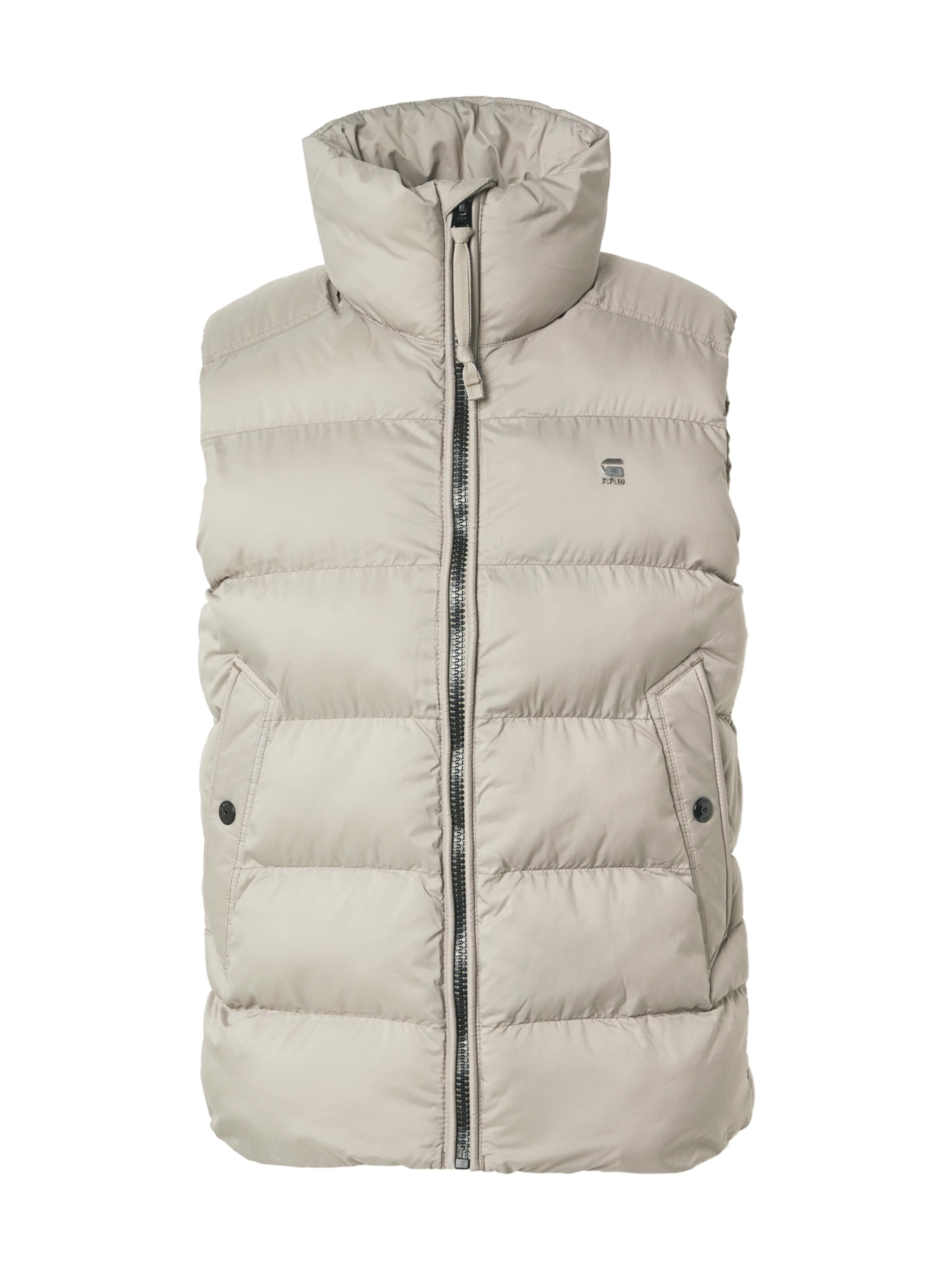 G-STAR Weste in Grau: Vorderseite