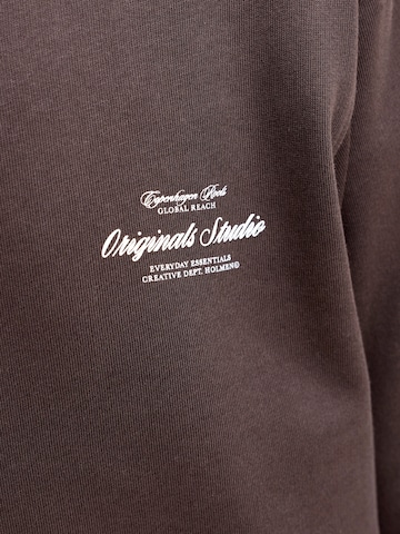 Jack & Jones Junior - Sudadera 'JORNORREBRO' en marrón
