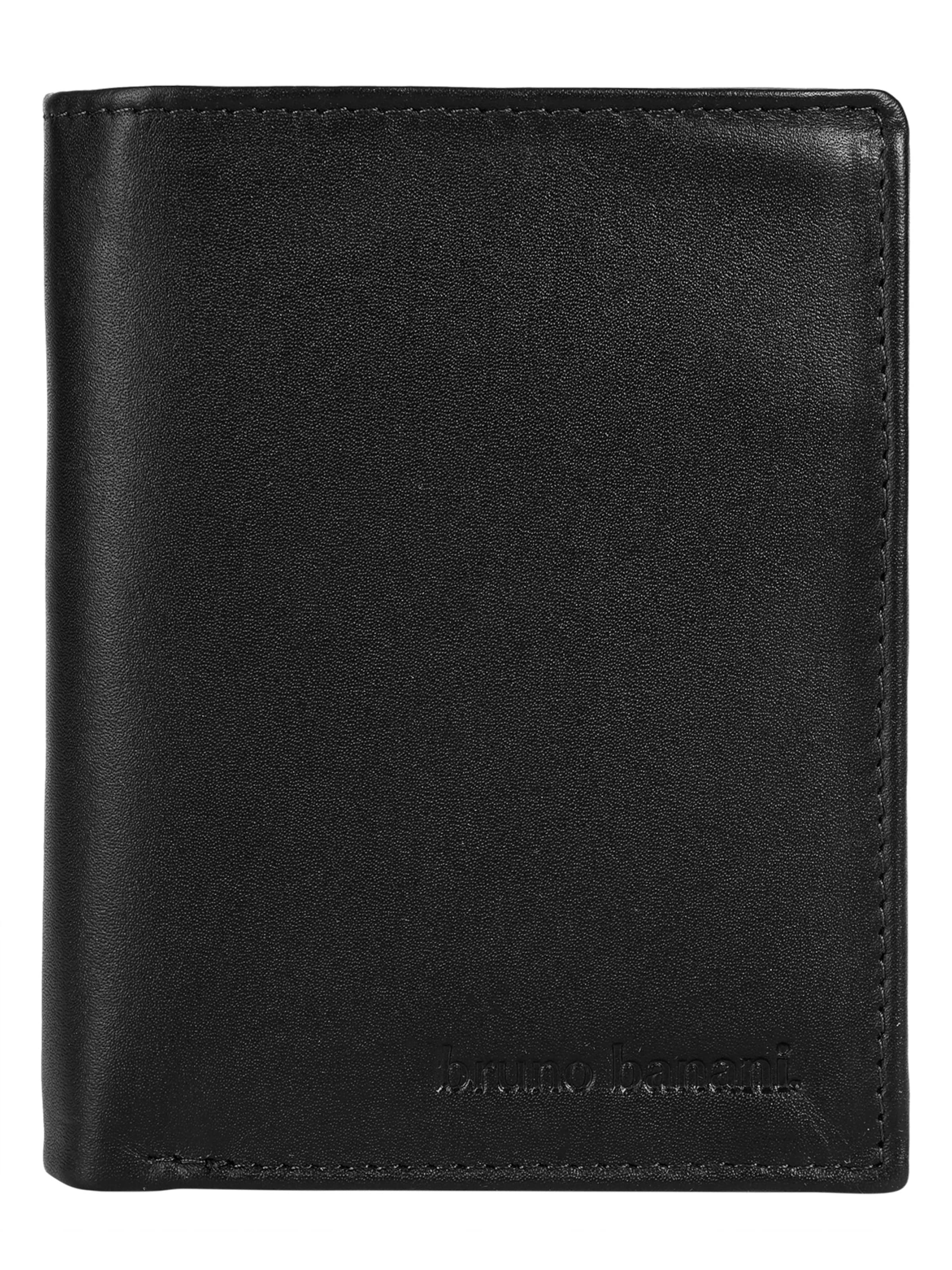 Bruno Banani Wallet in Black: front