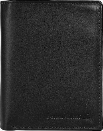 Bruno Banani Portemonnaie 'Bruno Banani Geldbörse' in Schwarz: Vorderseite