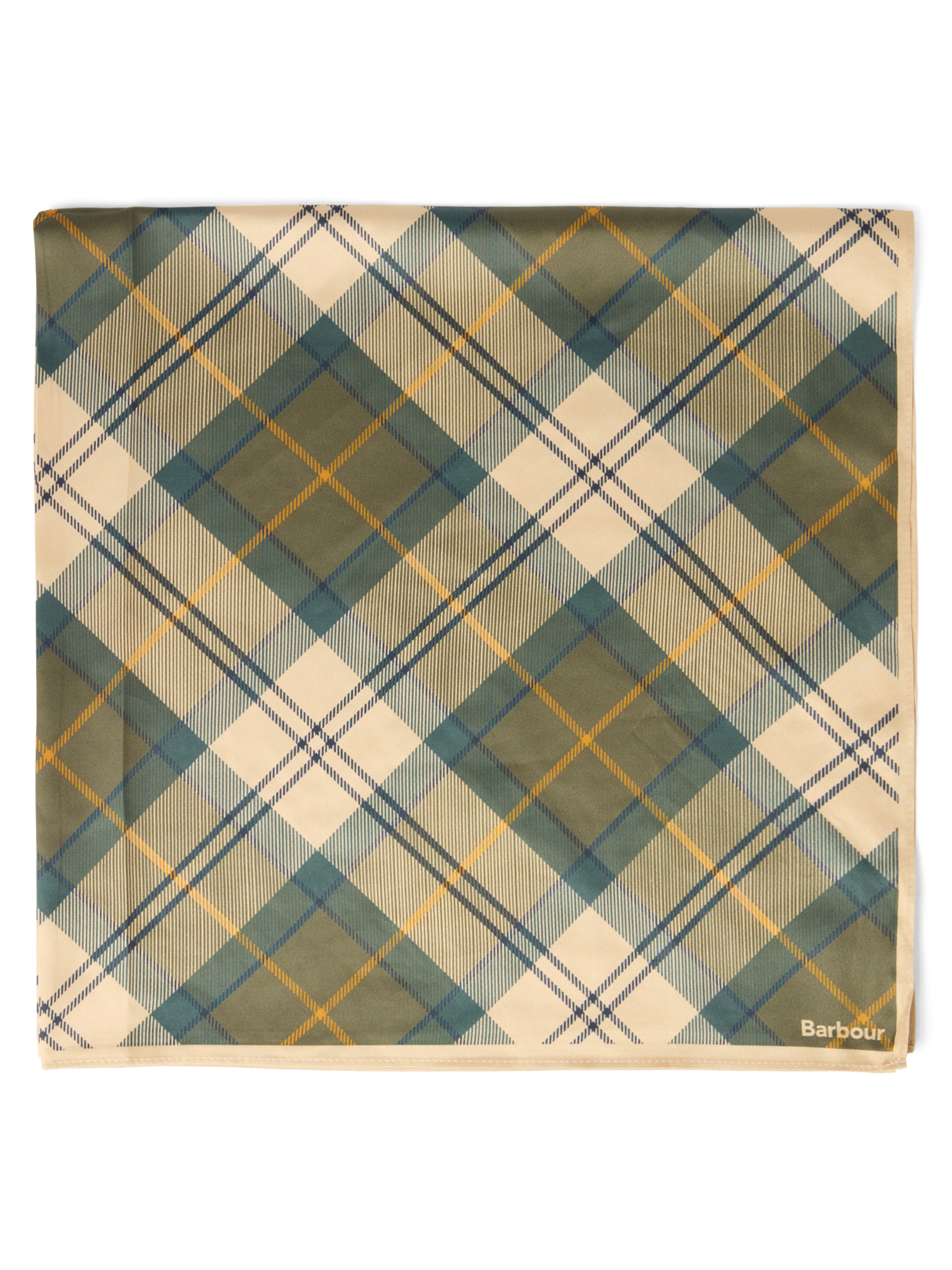 Foulard ' Kinsale ' Barbour en beige : devant