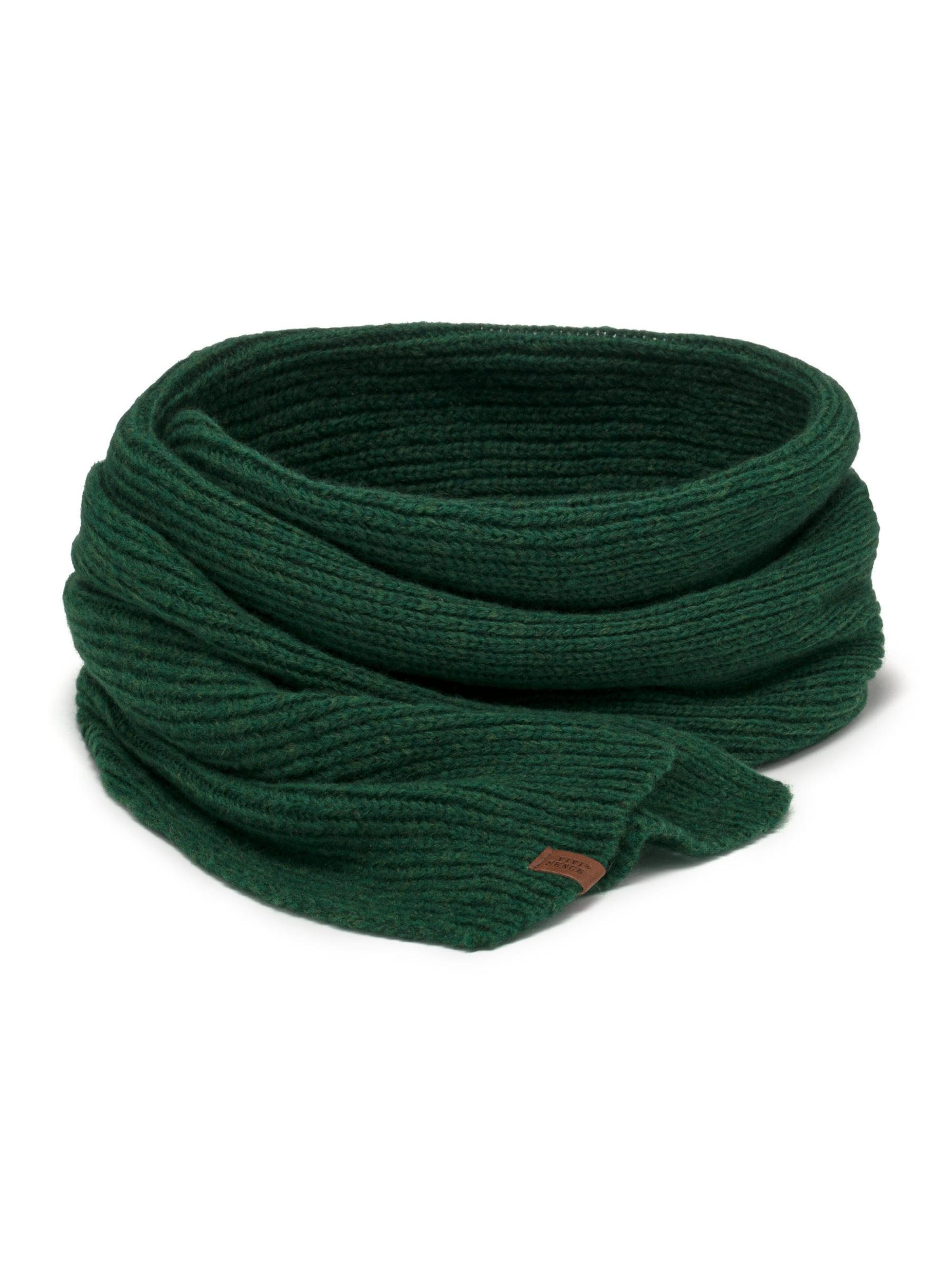 Vivisence Loop scarf '7113' in Green: front