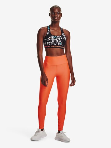 UNDER ARMOUR Skinny Workout Pants in Orange