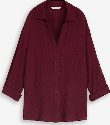 Chemisier Tom Tailor Women + en rouge : devant