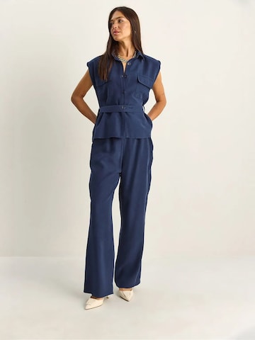 Bianco Lucci Pantsuit in Blue