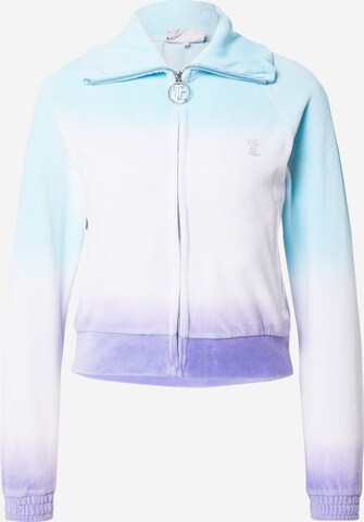 Juicy Couture Zip-Up Hoodie 'TAMMY' in Blue: front
