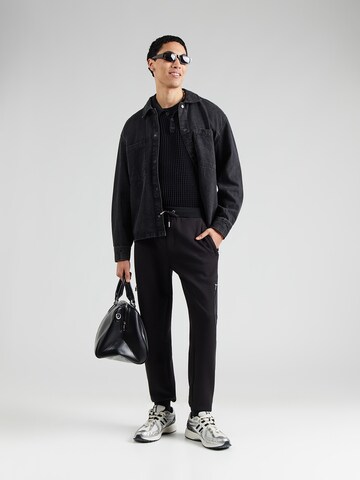 Karl Lagerfeld - Tapered Pantalón en negro