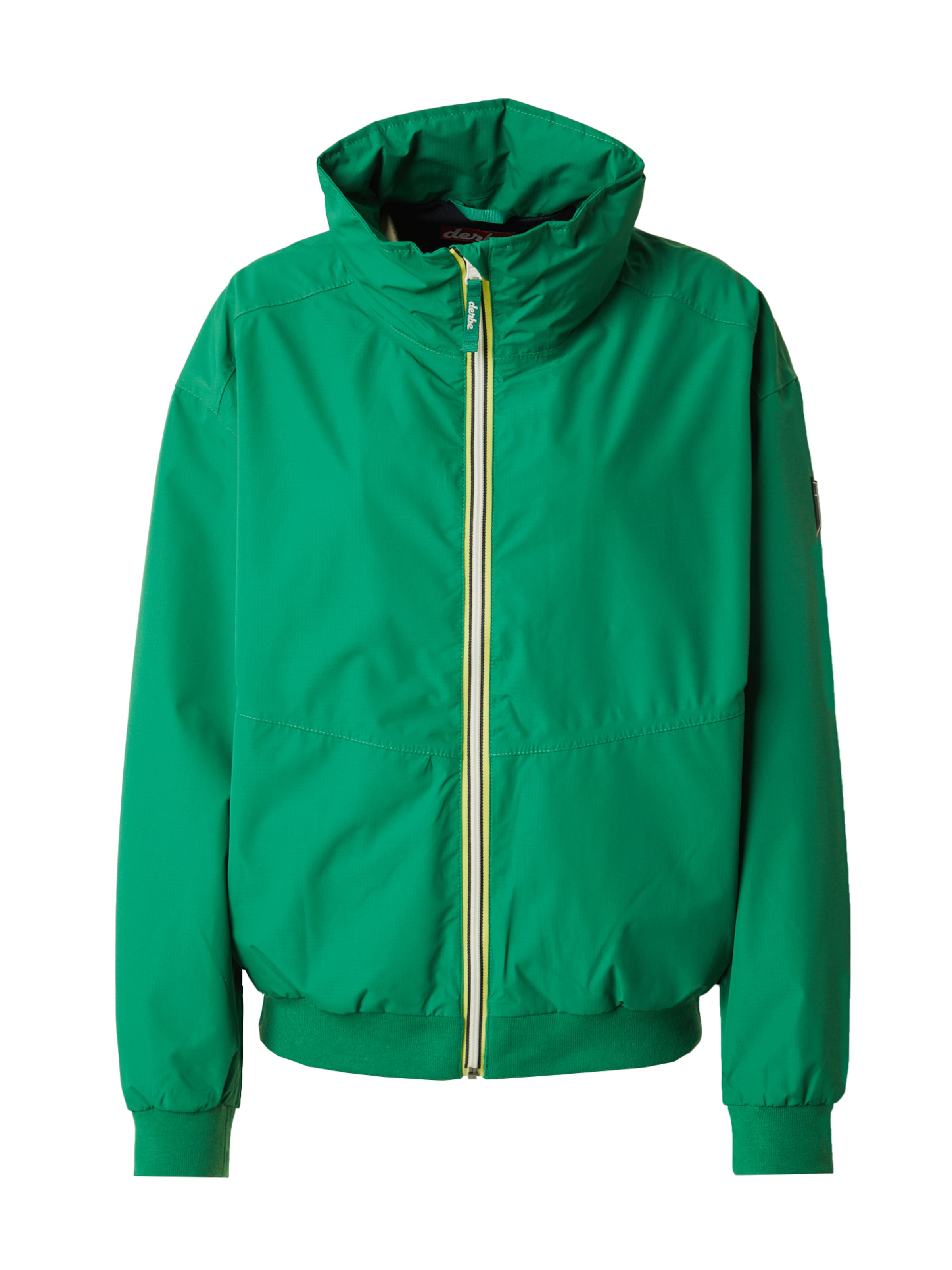 Derbe Functionele jas &#x27;Ripby&#x27; in Groen: voorkant