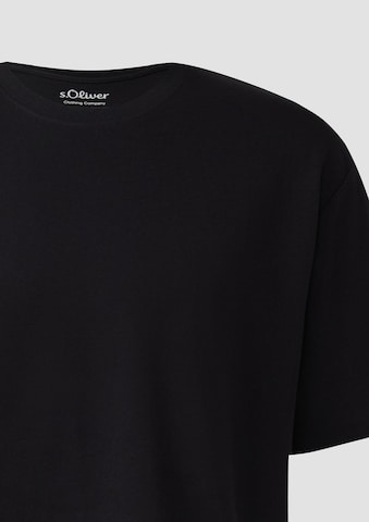 T-Shirt s.Oliver en noir