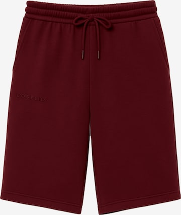 Eoselio Regular Housut värissä punainen: etupuoli