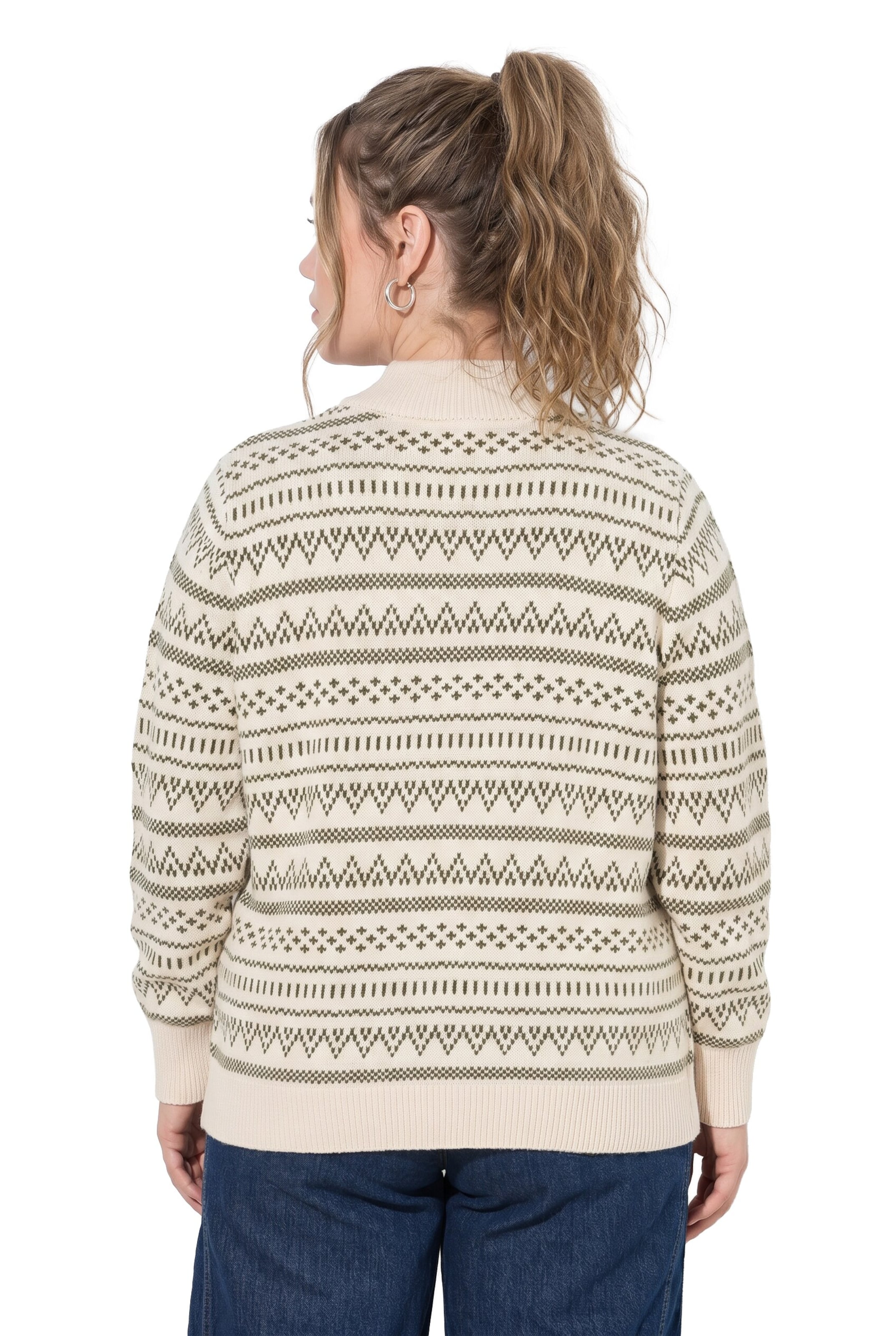 Ulla Popken Sweater in White