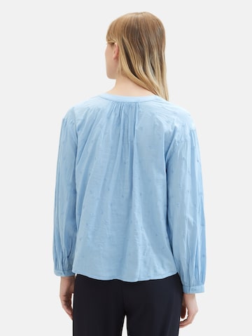 TOM TAILOR Blouse in Blue