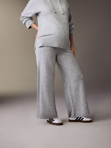 Next Široke hlačnice Hlače | siva barva