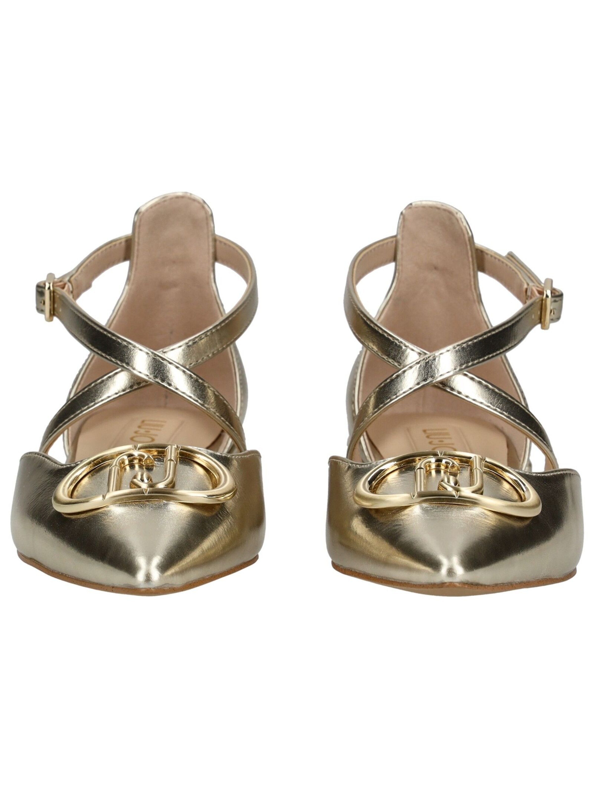 Ballerines à lanières Liu Jo en argent