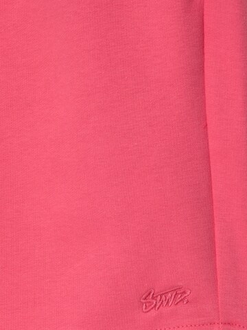 Loosefit Pantalon Pull&Bear en rose