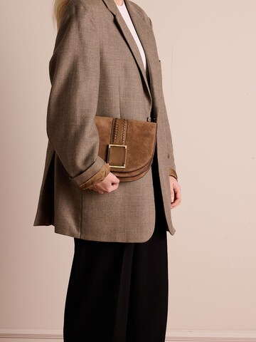 MANFIELD Schoudertas in Bruin