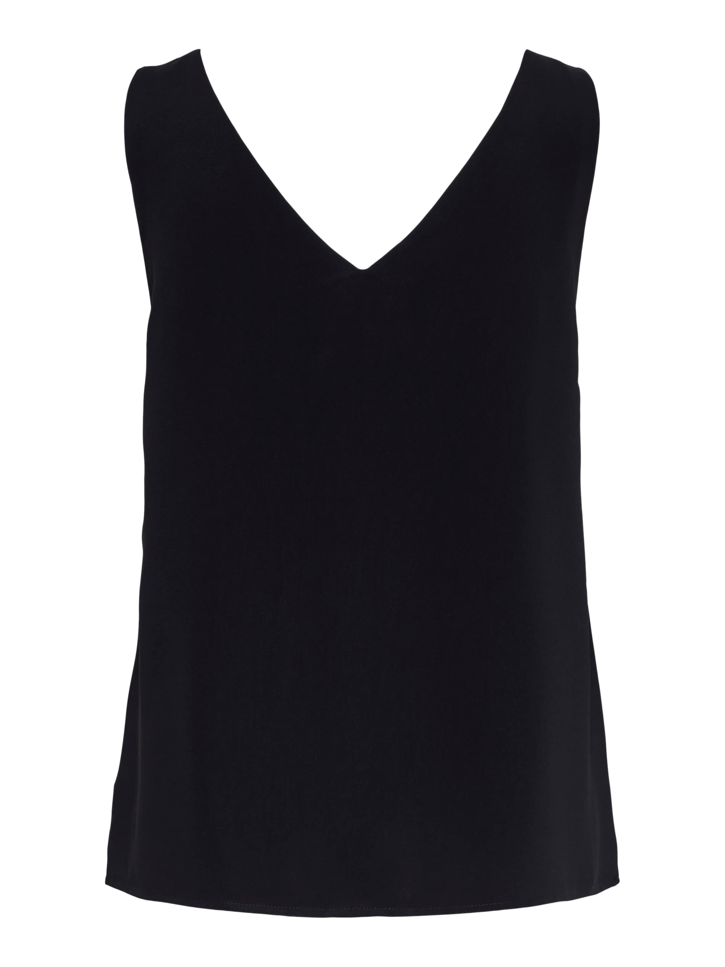 PIECES Top 'Franan' in Black
