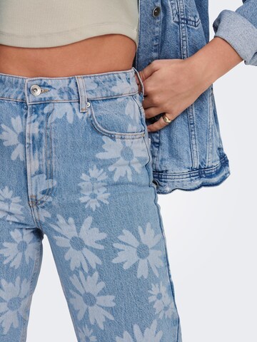 ONLY regular Jeans 'CAMILLE' i blå